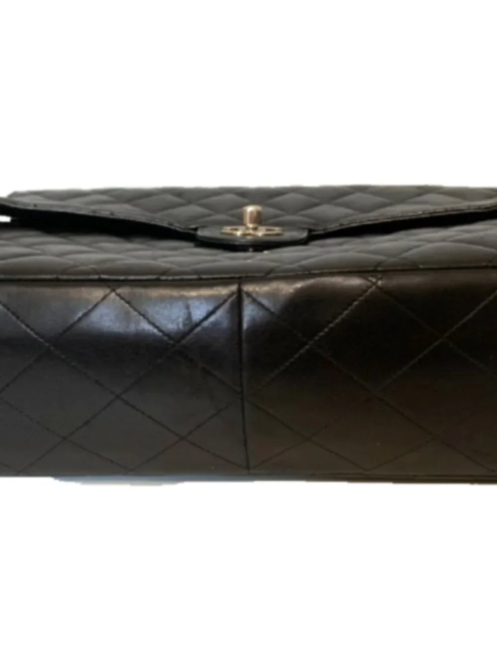 Chanel Black Sac Class Rabat Noir 94305 Shoulder Bag